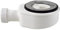 Cofan Piletta di scarico con sifone per piatto doccia extra piatta | Uscita da Ø40 mm | Guarnizione conica riduttrice da Ø32 mm | Senza tappo