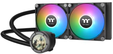 Thermaltake TH240 V2 Ultra ARGB Sync All-In-One Liquid Cooler, Schwarz