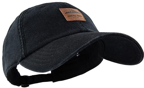 Jumping Bird Baseball Cap Unisex Langkofel • Outdoor Dad Hat • Individuell verstellbar und leicht abwaschbar • Kappe Schwarz