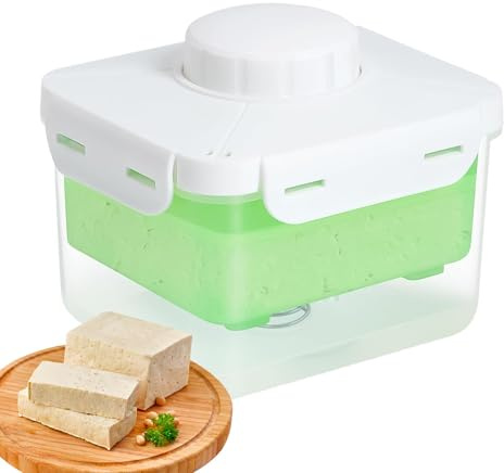 Paneer Maker - Prensa, escurridor y colador | Máquina de paneer firme, fácil eliminación de agua para Paneer, prensa portátil para cocinar, herramienta de cocina ideal para hacer paneer fresco en casa