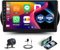4G+64G GOHHDL Autoradio Android per Fiat Fiorino/Qubo/Citroen Nemo/Peugeot Bipper 2007-2018 con Carplay Android Auto, Schermo da 10 Pollici con GPS WIFI BT FM/RDS DSP SWC Retrocamera&MIC