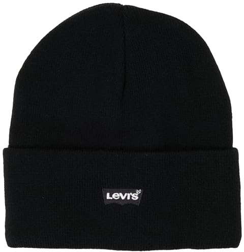 Levi's Gorro para Niños Negro, Negro, Talla Única