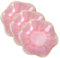 OUNONA 3 Pezzi Piatti snack in ceramica Ciotola chiave Porcellana spezia Snack ciotole scodella contenitore per salsa in ceramica piccole ciotole per immersione rosa Riutilizzabile