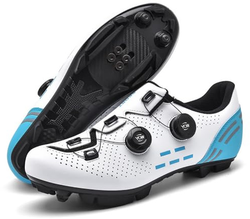 Mountainbike-skor inomhus utomhus ridskor herr och dam utomhus MTB andningsbara halkfria cykelsneakers kompatibla SPD-pedal unisex spin cykelsko