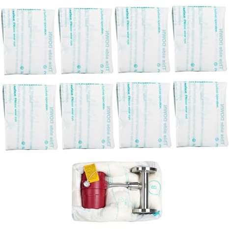 Expanderande skumförpackningspåsar 8 st stötdämpande förpackningsskum snabbpaket snabbexpanderande förpackningsfyllmedel för förpackning och fraktlösning 35 x 40 cm