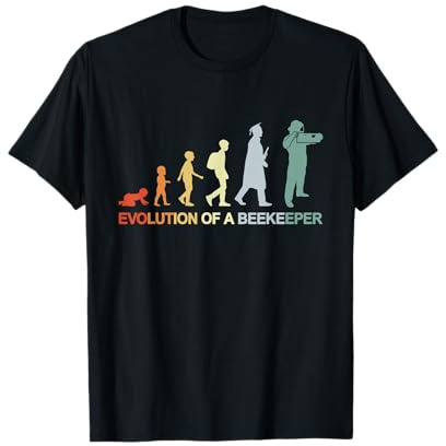 Apicultor Vintage Beekeeper Evolution Camiseta