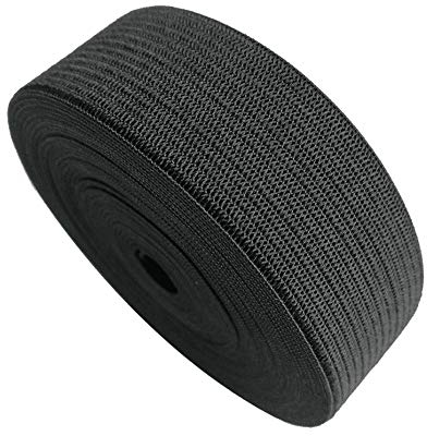 Fresh66 Gummiband Nähen 5 Meter 40 mm Breit Schwarz