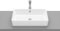 Roca, The Gap,SQUARE A3270YA000 Waschtisch mit Hahnloch, Weiß, 600 mm x 390 mm x 40 mm