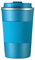 SLOSH Mug Isotherme Tasse Thermos Café Thé à emporter Double Paroi Acier Inoxydable Tasse de voyage Chaud Froid (Bleu, 380ml)