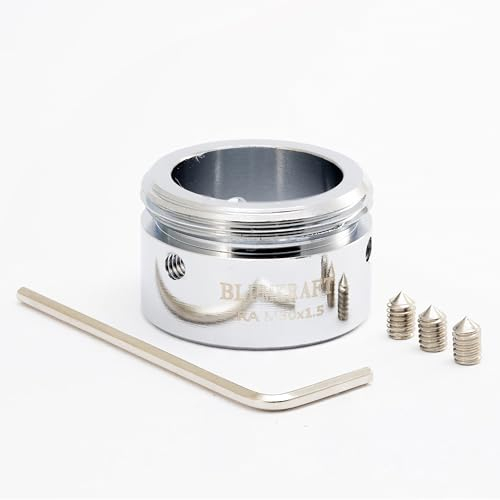 BLUMKRAFT Adattatore per radiatore compatibile con Danfoss RA (20-23 mm) a termostato M30 x 1,5 / connessione testa termostatica M30x1,5 maschio