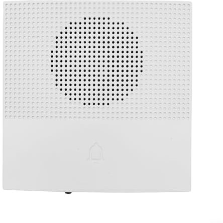 ZiStarlilife Wired Doorbell, DC12V Wired Doorbell With 38 Melodies, Wall Mounted Wired Doorbell ABS Fire-Retardant Electronic Door Chime, for Homes, Shops