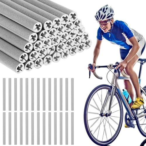 AEIOPRS 24 Pcs Speichenreflektoren Set Stück Speichenreflektoren Fahrrad360° Sichtbarkeit Reflektoren FahrradEinfache Montage