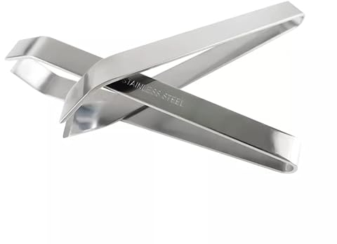 00 Pinza Leva Lische Multifunzione Professionale Inossidabile Punta Curva Diretta Piatte Cucina Ossa Pollo Bistecca Pasta Medici Bellezza