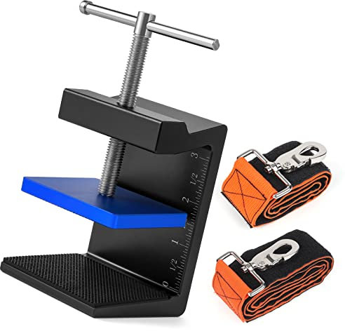 Dispositivo stabilizzatore scala | Ancoraggio per stabilità scala sul tetto Protezione anticaduta, Stabilizzatore per scala con cinghie di sicurezza da 2 piedi e 3 piedi, Dispositivo di sicurezza st