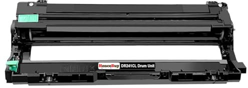 HenceBuy DR-241CL BK Trommeleinheit Kompatibel für Brother DR241CL Trommel Schwarz für MFC-9142CDN MFC-9332CDW HL-3142CW HL-3152CDW DCP-9022CDW DCP-9020CDW MFC9142CDN MFC9332CDW DCP 9022CDW
