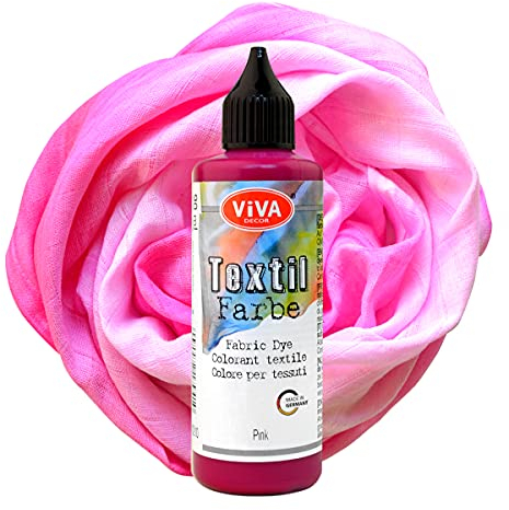 Viva Decor Textilfarbe 90 ml versch. Farbauswahl Pink