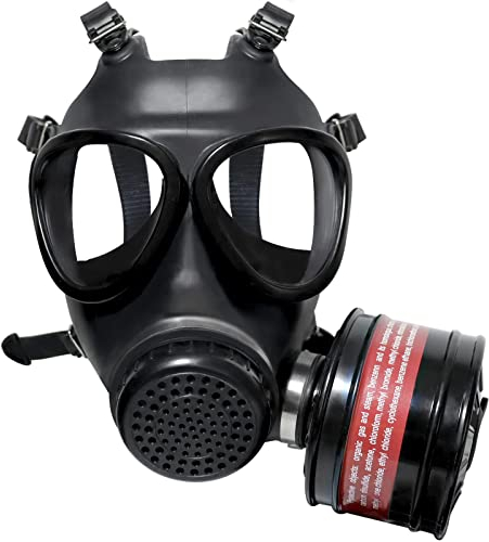 Respirateur intégral avec filtre à charbon actif de 40 mm, respirateur à gaz pour vapeur organique, chimique, soudure, anti-poussière, peinture, résine époxy