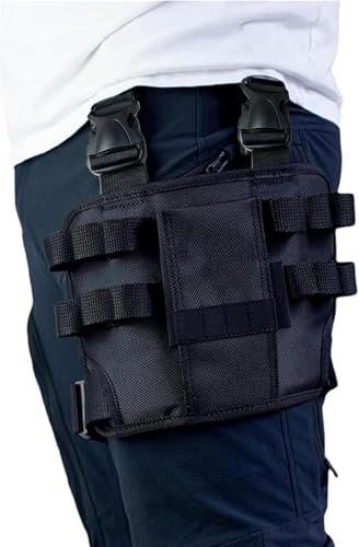 Aramola Leg Tool Pouch, Electrician Tool Pouch for Men, Multifunction Leg Pouch with Belt Clip for Electrician Automotive Carpenter Construction