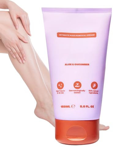 Nybhyjka Campo para el cabello de cabello 150 ml Producto de depilación, crema de depilación para mujeres calmante sin dolor de loción sina de la loción crema para el cabello para el brazo