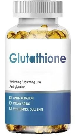 Glutation | Glutenfri, vegansk, icke-GMO | Lever & immun hälsosamt stöd | Huden ljusare och antioxidant stöd
