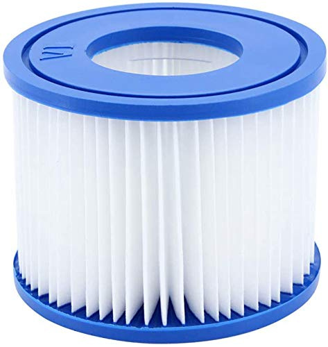 GAODA VI Filterkartusche für Pool, für Bestway Flowclear Pool Filter, Filter Ersatzfilter für Lay-Z-Spa Miami, für Vegas, für Monaco. Größe 6-58323. (1 Pack)