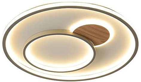 ZHANGL Lampe de plafond de salle de séjour rond ultra-mince Simple LED embarqué Chambre à coucher Plafonnier Nordic Mode Salle Étudier Lampadaire Changement de lumière Trois couleurs Éclairage décorat