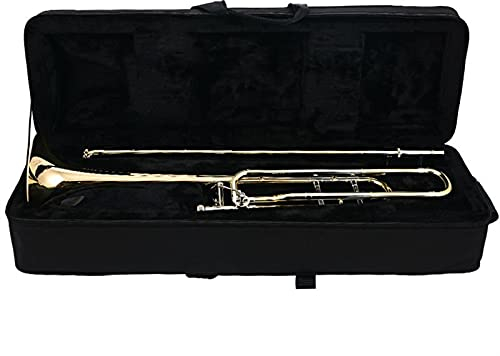 Ventilposaune B/F-Flache Alt-Posaune Mit Dem Mundstück Mit Gehäuse, Handschuhen, Windinstrumenten