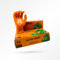 TG TOUGH GLOVE Gator Gripz Nitrile Gloves (Pack Of 50) | Diamond Texture Orange Disposable | Powder & Latex Free | Strong Heavy-Duty