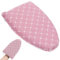 SGERUFZ Guantes de Planchado, Resistente Al Calor, Protectores, Cocina, Hornear, Plancha de Pelo, Amaciador, Dampf mit Fingerschlaufe, Wasserdichter Anti Dampfhandschuh (Rosa)