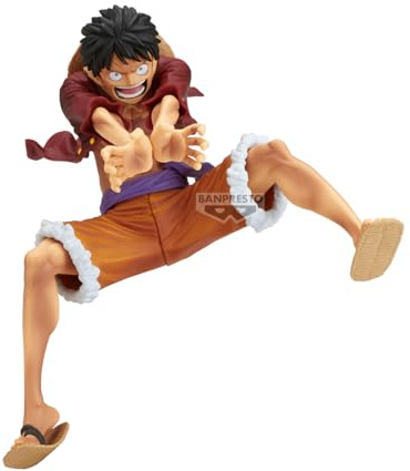 Banpresto Statuina d'Azione Monkey D Luffy I · II Special One Piece - Maximatic (Verb) 21 cm - Multicolore BP29209P - Statuina Collezionabile - Ottimo per i fan dell'Anime
