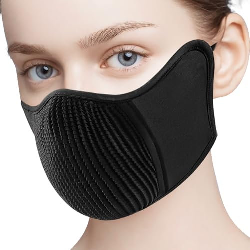 Generisch Halbmaske - UV-Gesichtsschutz | Anti-Beschlag Eiskunstfaser Maske Für Outdoor-Sport Alltag Freizeitaktivitäten Wandern Joggen