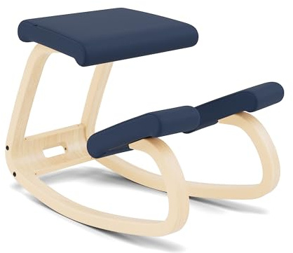 Varier Ergonomic Kneeling Chair, Rocking Knee Stool for Home Office Desk