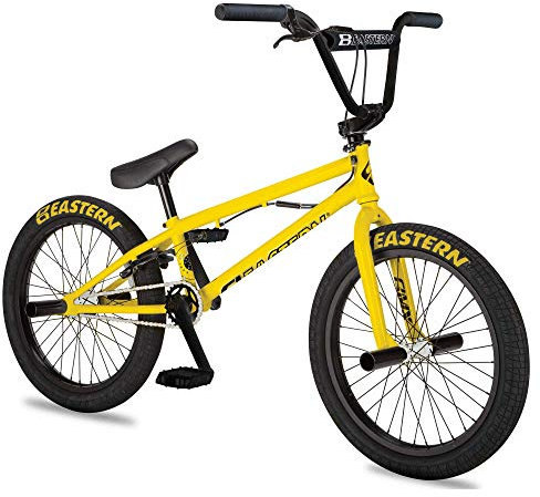 Eastern Bikes Orbit BMX: Bicicleta de Estilo Libre de Alto Rendimiento para Ciclistas de Todos los Niveles, diseñada para Velocidad y Agilidad (Amarillo)