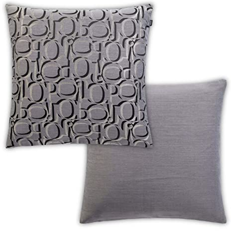 Joop! Kissenhüllen Ornament anthrazit - 012 50x50 cm