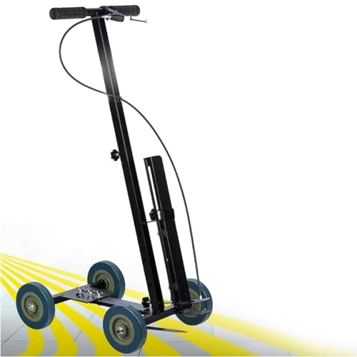 LMYYDES Markierungsmaschinen für Spielfeldlinien, mit Zeichenkreis-Set, Bodenband-Applikator, Pickleball-Feldmarkierungsset für Basketballplätze, Straßenwarnung