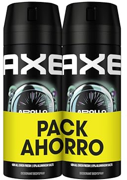 Axe Desodorante Bodyspray Apollo Pack Ahorro 150ml x2