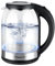 YIYOBEATFO Electric Kettle, 1.7L Glass Hot Water Boiler Kettle For Coffee & Tea,Easy Clean Wide Opening Water Heater Electric with LED Light,360°Rotation,Auto Shut-Off&Boil Dry Protection