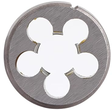 Filière Ronde Métrique M16x2.0mm, Filetage à Droite en Acier Allié pour Usinage et Réparation de Vis, Outil de Coupe pour Professionnels et Bricoleurs