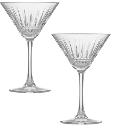 Ravenhead Winchester Lot de 2 verres à martini 23 cl