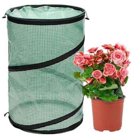 Pequeño Invernadero para Interior,Pequeño Invernadero de Interior, Invernadero Plegable para Plantas de Interior Invernadero de Mesa, Invernadero Compacto, Tienda de campaña, Invernadero para balcón,