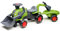 FALK - Claas Traktor, Frontbagger, ab 12 Monaten, 90% recycelter Kunststoff, Bagger & Anhänger, 312N, grün