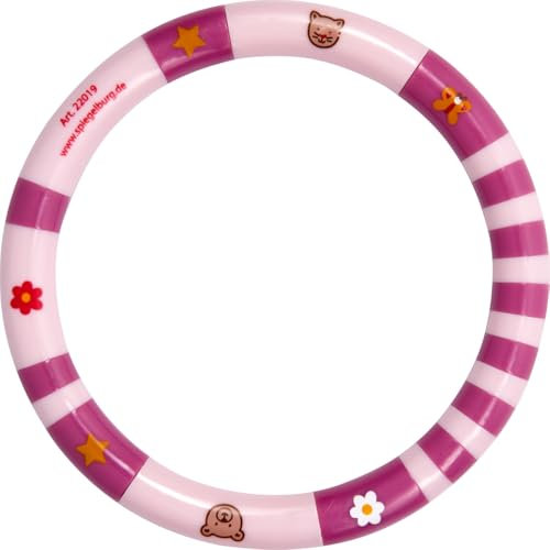DIE SPIEGELBURG - DIE SPIEGELBURG - Ringrassel - BabyGlück, rosa