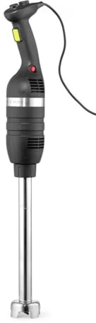 HENDI Stabmixer & Schneebesen, inkl. Wandhalterung, variable Geschwindigkeit, Stablänge: 400 mm, bis zu 60L, Rührarm: 250mm, bis zu 50L, ø100x416mm, 2,35 kg, 350W, Edelstahl, Polyamide