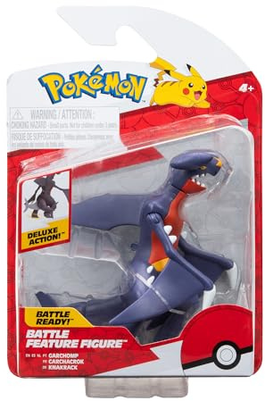 Pokémon Personaggi 11 cm Garchomp – Giochi Nuovo 2024 – Figurine Action Figure - Licenza Ufficiale Giocattoli