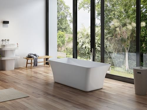 SPALINA Dune - Bañera exenta Rectangular L. 170 x l. 80 cm