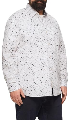 s.Oliver Men's 2162139 Kent Collar Poplin Shirt, 01a1, 4XL