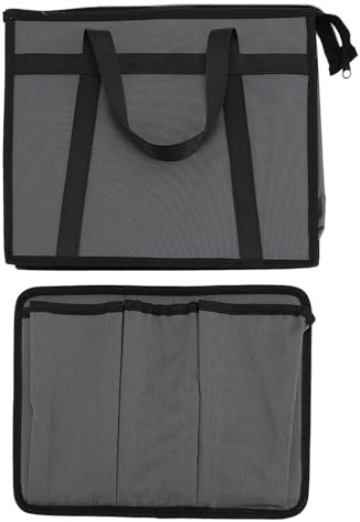 Pssopp Borsa da Trasporto Satellitare, Custodia per Cavi Satellitari Borsa da Viaggio Esterna Mini Kit Custodia per per Campeggio o Uso Domestico (Grigio)