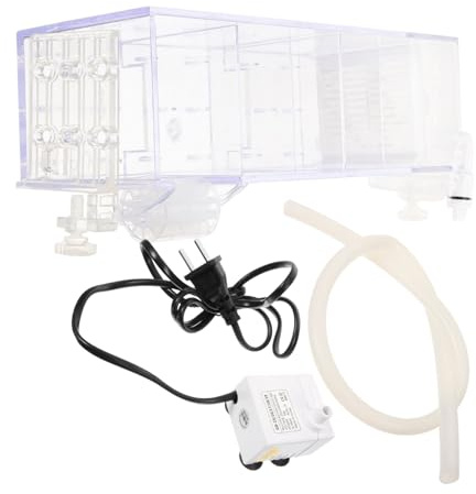 BESPORTBLE Filtro UV Acuario Depuradora Multifuncional Caja De Filtración Acrílica