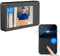 OBEST Videoportero inalámbrico, Timbre de Puerta de 1080P con Monitor IPS de 4,3 Pulgadas, Timbre de Puerta, Cámara de Seguridad para Teléfono,Timbre de Puerta con Visión Nocturna Infrarroja