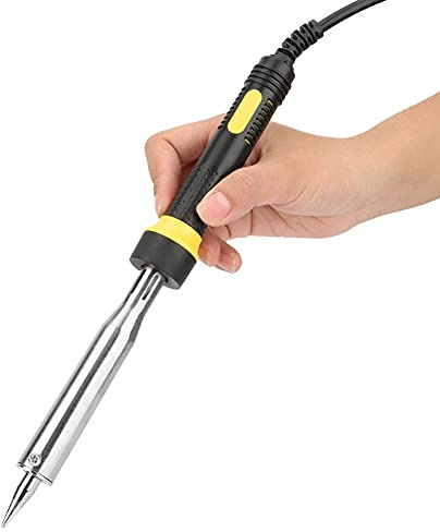 Ejoyous Pistolet à Souder électrique 150W, Fer à Souder Chauffage Rapide Température Stable, Pointe sans Plomb Faible Chaleur du Manche économie D'énergie pour Soudage sans Plomb